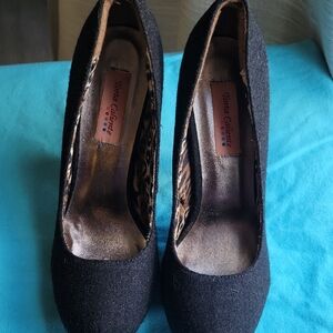 Torta Caliente "Mesa" Black Women's Heels Size 9M